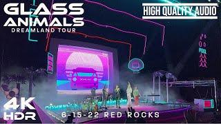 Glass Animals Live at Red Rocks "Dreamland Tour" 4K HDR HQ AUDIO 6-15-22