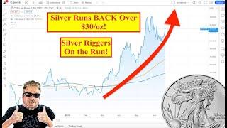 SILVER ALERT! Silver Climbs BACK Above $30/oz as Theta Screams "BUY ME!" (Bix Weir)