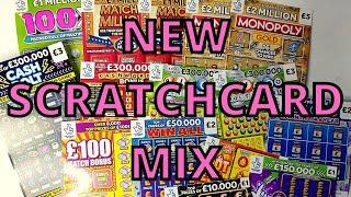 New Midweek Scratchcard Mix