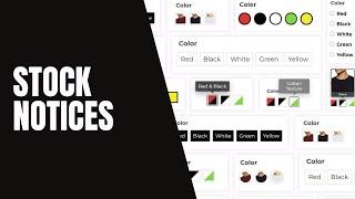 How to Make Stock Notices in WooCommerce Product Variations? | InnovativeWP