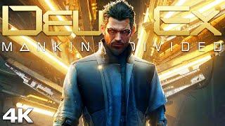 DEUS EX: MANKIND DIVIDED All Cutscenes (Includes All DLCs Chronological Order) Full Game Movie 4K