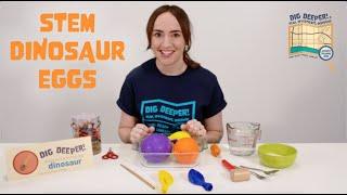 Science Saturdays: STEM Frozen Dinosaur Eggs