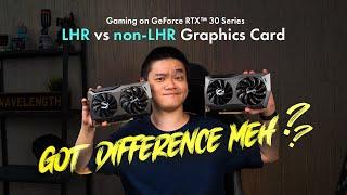 Gaming on GeForce RTX™ 30 Series LHR vs non-LHR graphics card  - What's the difference?