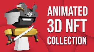 How to create 3D ANIMATED NFT Collection - Blender Tutorial