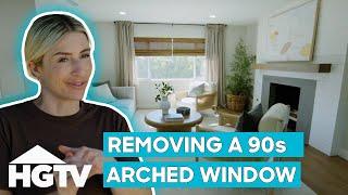 Jasmine Roth Modernises A Dangerous 90's Arched Window | Help! I Wrecked My House