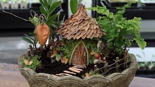 Fairy House Made from the Garden! // Garden Answer