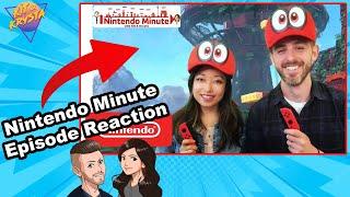 Kit & Krysta React - Super Mario Odyssey Co-op Mode Nintendo Minute