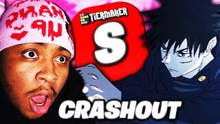I Ranked the top Anime Crash outs...
