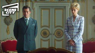 Charles and Diana Announce Their Divorce | The Crown (Dominic West, Elizabeth Debicki)