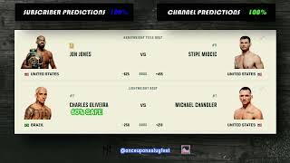 Risky & Safe UFC 309 Predictions #ufc309  #ufc309predictions #ufc309picks