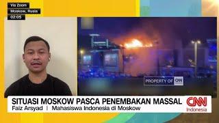 Situasi Moskow Pasca Penembakan Massal yang Menewaskan Ratusan Orang