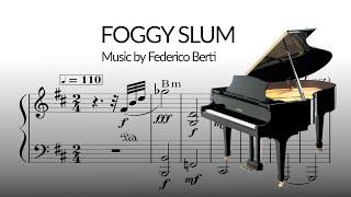 Pure Piano. "Foggy Slum". Music by Federico Berti.