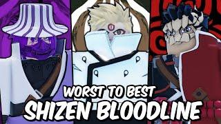 Every Shizen Bloodline RANKED From WORST To BEST! | Shindo Life Bloodline Tier List
