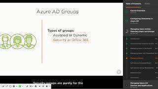 Video #12 - Managing Azure Active Directory Users and Groups