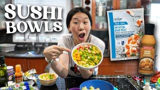 Let's make Sushi Bowls Together! (Poke Bowls)