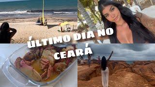 VLOG | ULTIMO DIA DE VIAGEM | canoa quebrada, morro branco, praia das fontes e mais…