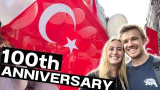 Republic of Türkiye's 100th Anniversary Celebration in Istanbul | Turkey Travel Vlog