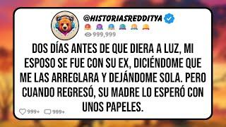 Dos Días Antes de que Diera a Luz, mi Esposo se fue con Su Ex, Diciéndome que me las Arreglara ...