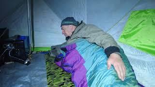 Ночлег в палатке. Сухой фен вместо печки