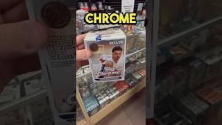 Lets open a $70 Blaster Box of the New 2023-24 Topps Chrome Basketball Cards #sportscards