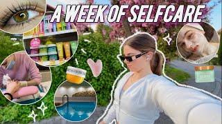 A Week Of Self-Care: facial, skincare shopping, getting nails done, spa day & more!