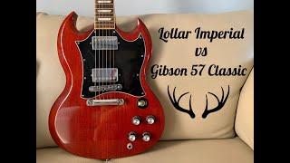 Lollar Imperial vs Gibson 57 Classic