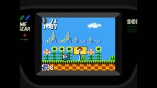 Anto RetroGamer Plays: Sonic The Hedgehog (SEGA Game Gear) Part 1 - Green Hill Zone 