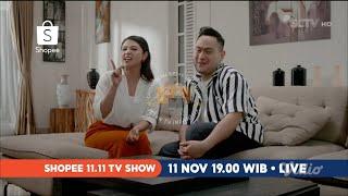 IKLAN SHOPEE 11.11 TV SHOW 11 NOVEMBER Ver.1 • 15s (2022) #DewiPersik #Nassar