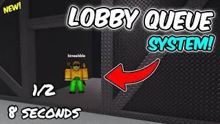 How to make a LOBBY QUEUE system in Roblox!