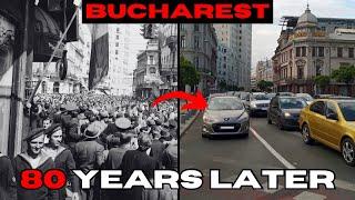 Bucharest WW2 Then and Now: Rare Historical Photos Reveal Romania’s Transformation