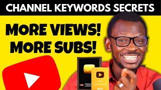  If You’re a SMALL YouTuber, Do THIS NOW! (Hint: Channel Keywords)