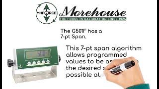 Morehouse G501F Single-Channel Low Cost Load Cell Indicator
