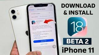 iOS 18 Beta 2 not showing on iPhone 11 - Fixed || Installation iOS 18 Beta 2 on iPhone 11