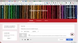 Using Forms for Quizzes in Google Classroom