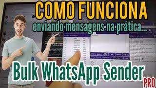  Auto Whatsapp Sender Bulk WhatsApp Sender Como Funciona na prática o envio de mensagem em massa 