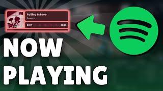 How To Setup Spotify NOW PLAYING Overlay In OBS Studio