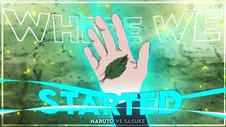 Lost Sky - Where we started // Naruto Vs Sasuke [Edit/AMV] [Tutorial?]