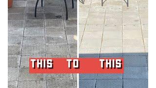 Make your patio tiles look NEW for £2