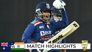 India end Aussies' world-record ODI streak in thriller | Third ODI | Australia v India 2021