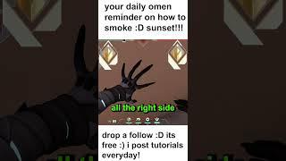 The OMEN Sunset SMOKING TRICK You Need To Apply To Rank Up !