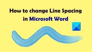 How to change Line Spacing in Microsoft Word