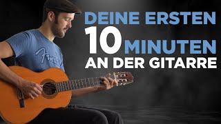 Für Anfänger - erste Schritte an der Gitarre, schnell erklärt