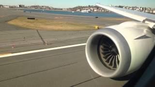 787 Takeoff BOS-NRT