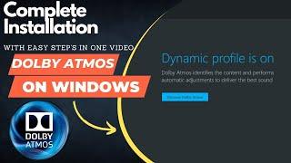 How To Download and Install Dolby Atmos on Windows || Install Dolby Atmos on Any Windows System