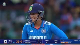 Smriti Mandhana's stylish 90(83) | India women vs South Africa women 3rd Odi Highlights 2024