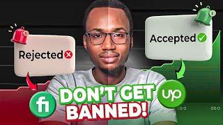 How to Avoid Getting Banned or Rejected on Upwork & Fiverr