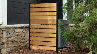 How To Assemble and Install Your Concord Wood Privacy Screen
