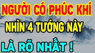 Người Sống Có Phúc Khí Chỉ Cần Nhìn 4 TƯỚNG NÀY Là Rõ Nhất, Sung Sướng Cả Đời| NTG