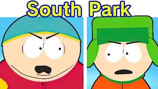 Friday Night Funkin' Kyle vs Cartman - Doubling Down (FNF Mod/Hard) (South Park/Kenny Dies)