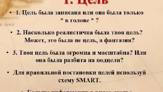 Как справиться со страхом неудачи?Вопросы для анализа Неудачи и создания Успеха!